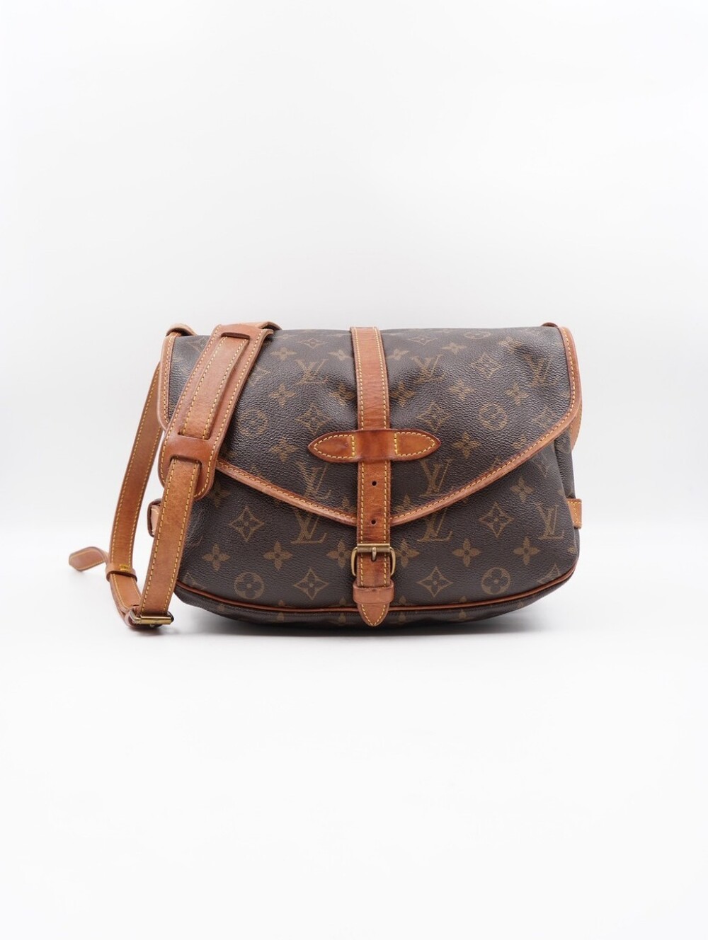 CL28 💕 Louis Vuitton Monogram Saumur MM - Picture 1 of 14